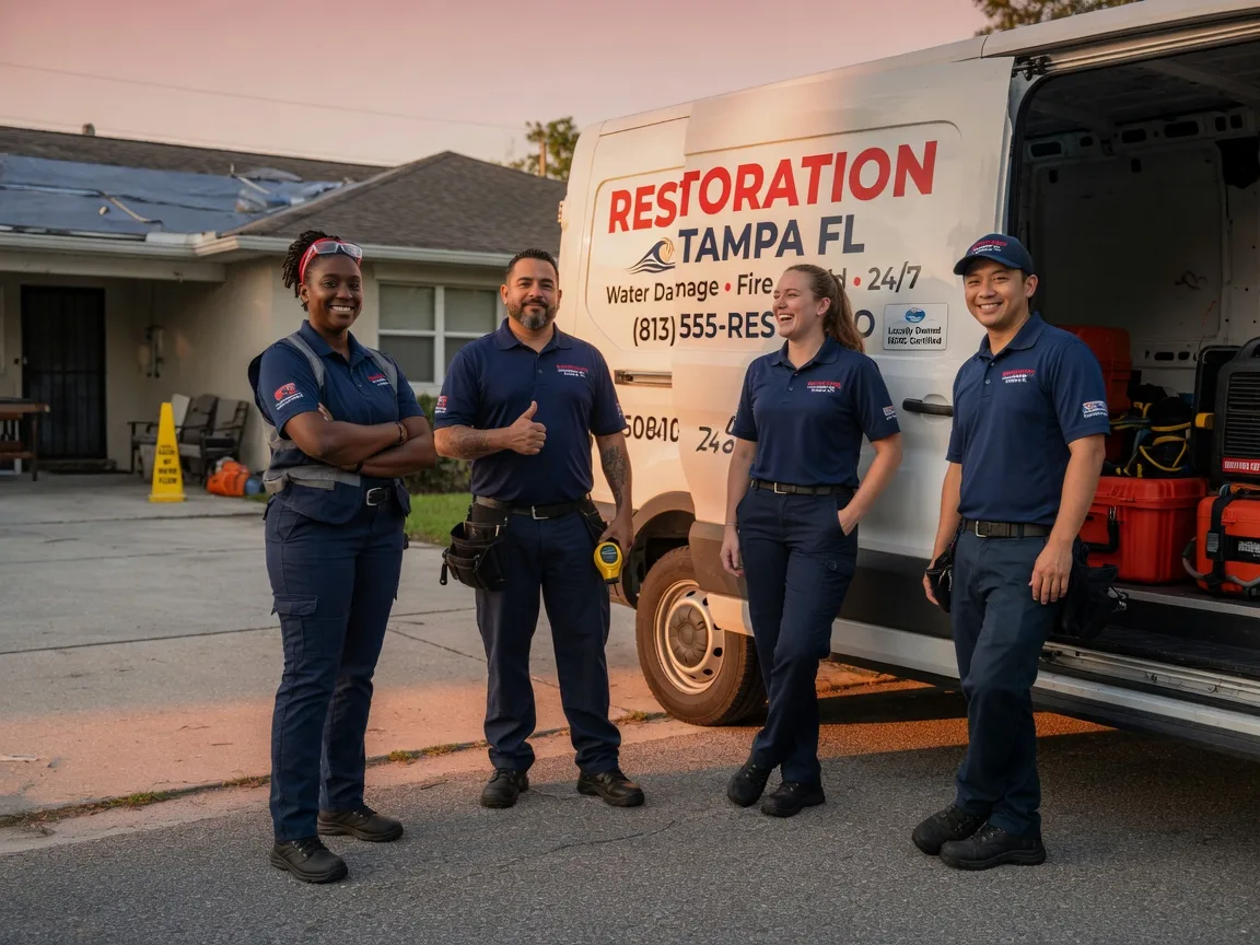Water Damage Restoration company in Thida, AR